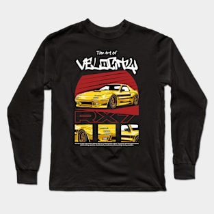 RX7 1989 JDM Car Long Sleeve T-Shirt